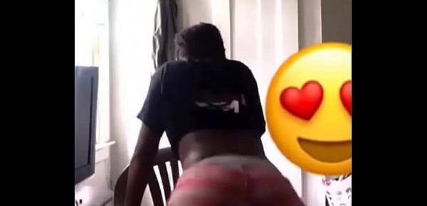  Young ebony instagram thot twerking